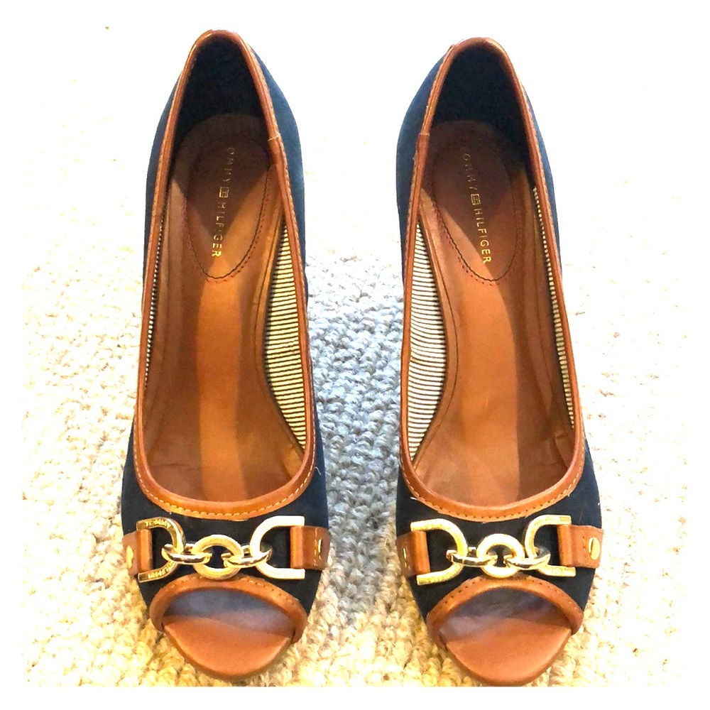 Nautical Tommy Hilfiger Wedges